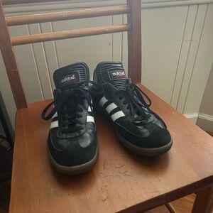 Adidas Men's Black and White Sambas